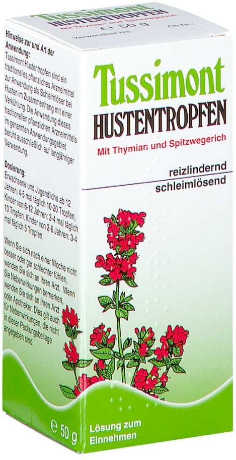 Tussimont Hustentropfen 50ml