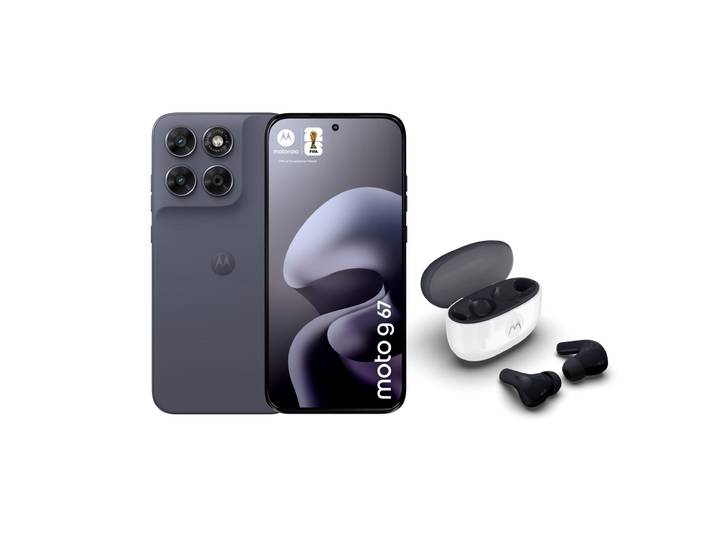 Pack Smartphone Moto g67 256 Go + Moto Buds 2 MOTOROLA