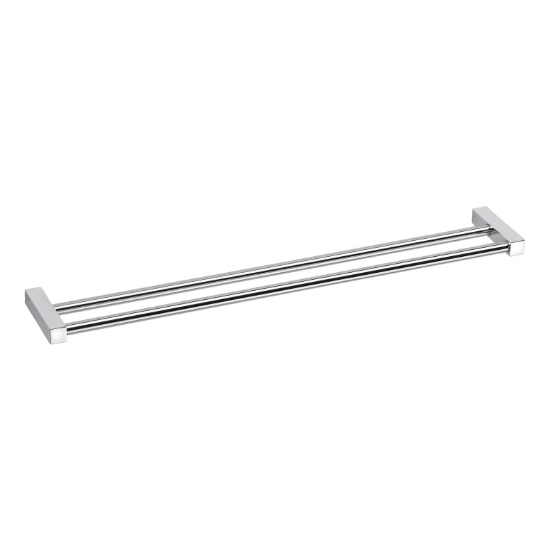 Cosmic Metric Handtuchstange Doppelt 60 Metric Chrom 60x10x2cm, chrom, 381442002 WJP038A1442001