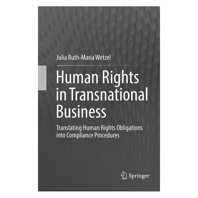 Springer Human Rights in Transnational Business (Englisch, Softcover, Julia Ruth-Maria Wetzel) (56010814)