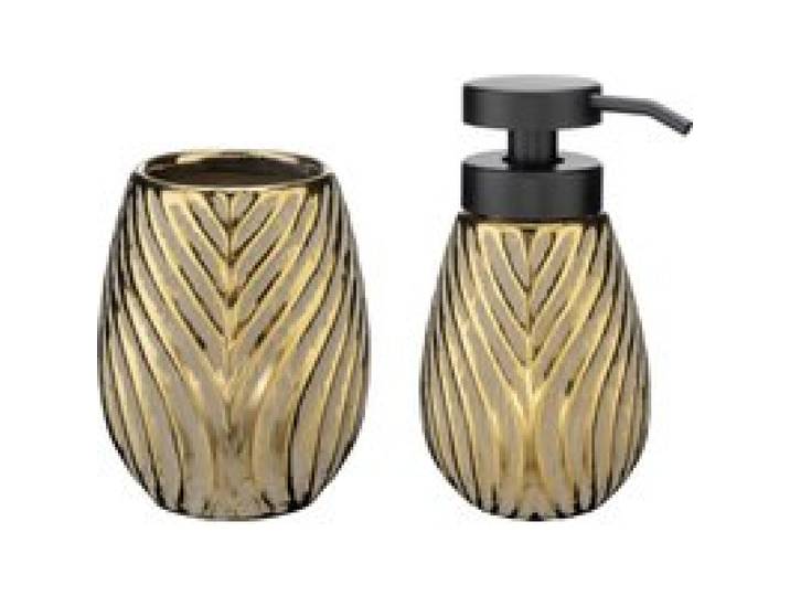 WENKO Set d'accessoires de salle de bain Idro Gold, 2 pièces