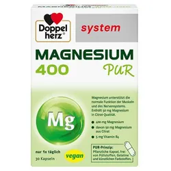 Doppelherz Magnesium 400 Pur System 30 ST