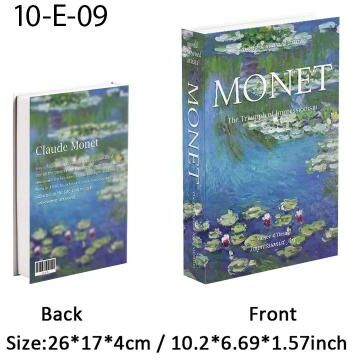 Uplift Treasures Lucky Cat Ukiyoe Decorative Book Storage Box 18 not Open
