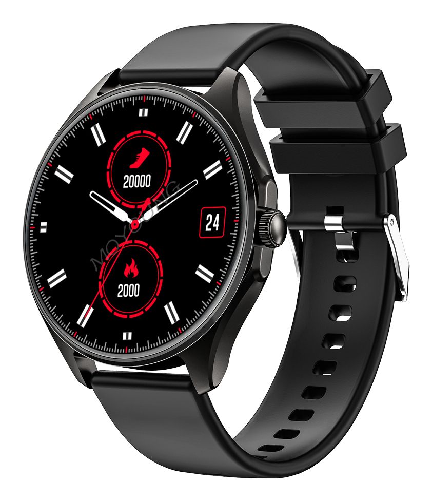 Beafon 402 Smartwatch Rund IP67 (dunkel-metallic) 402 EU001BB