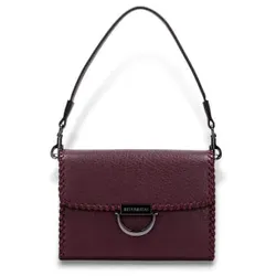 Hispanitas für Damen. BI254148 Magnettasche burgunderrot (OSFA), Lässig, Polyurethan, Bordeaux
