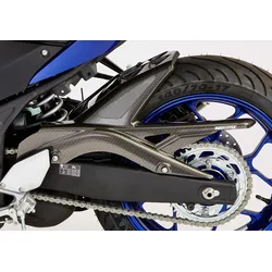 BODYSTYLE Raceline Hinterradabdeckung ABS Kunststoff Carbon Look für YAMAHA MT-03, YZF-R3