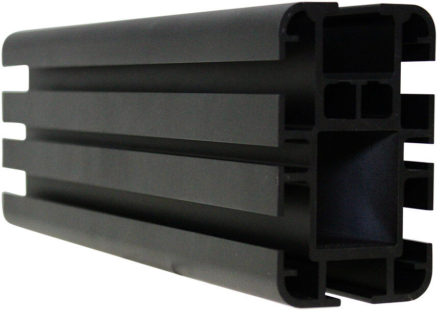 Riggatec Vorhangschiene Concept Schwarz 1m