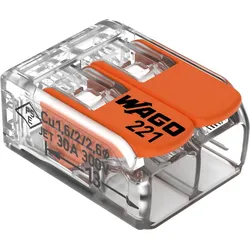 WAGO GmbH & Co. KG Compact-Verbindungsklemme 221-612