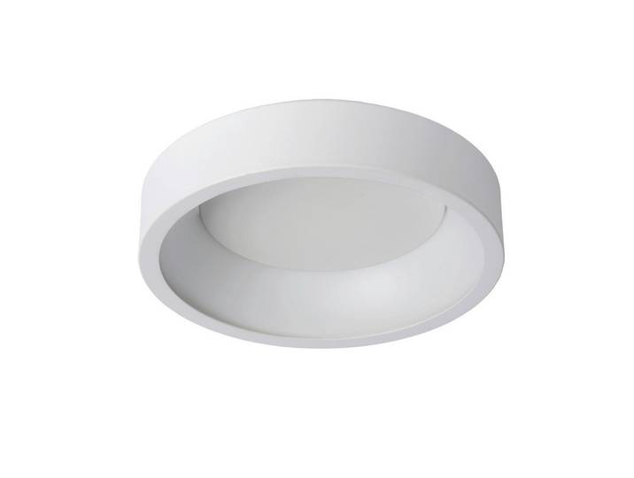 Lucide Led-Deckenleuchte Talowe Led, Weiß, Metall, 30x8x30 cm, RoHS, Reach, kabellos, Lampen & Leuchten, LED Beleuchtung, LED-Deckenleuchten