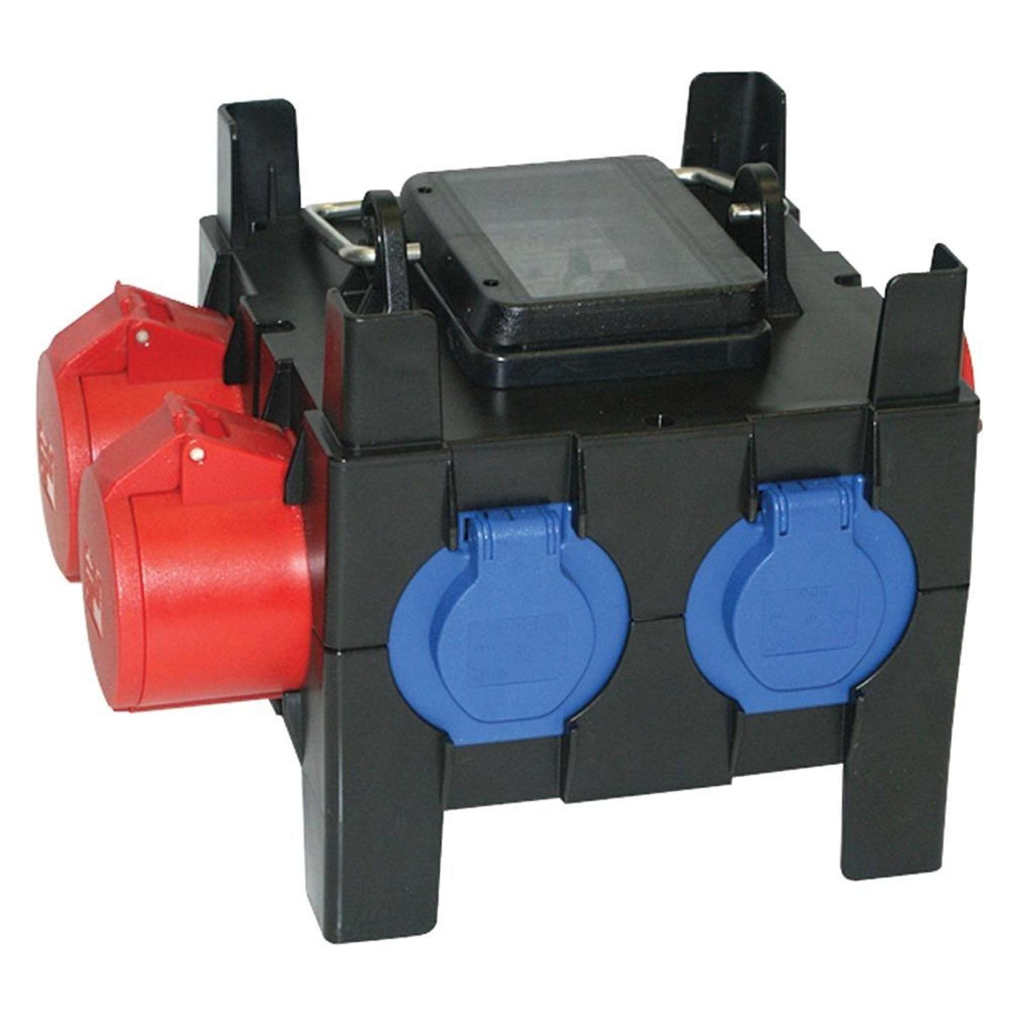 Magni Format 9003399129407 - kunststoff-steckdosenver. m-imst 32/11 - 2 (8x, CEE 16/5, CEE 32/5, CEE 7/3) (9003399129407)