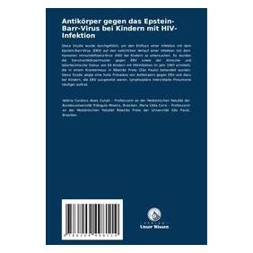 Umbreit Antikörper gegen das Epstein-Barr-Virus bei Kindern mit HIV-Infektion (Deutsch, Softcover, Maria Célia Cervi, Valéria Cardoso Alves Cunali) (69134115)