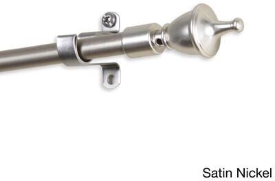 InStyleDesign Gio 7/16-inch Adjustable curtain rod