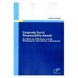 Corporate Social Responsibility-Awards, Fachbücher von Sabrina Schulze
