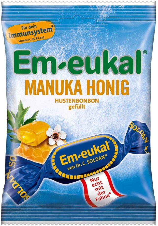 Em-eukal Bonbons Manuka Honig, zuckerhaltig 75g