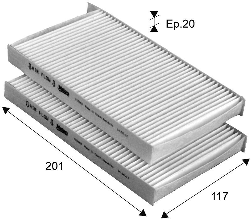 Valeo Filter, Innenraumluft Climfilter Comfort 715669 Für Hyundai