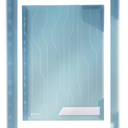 LEITZ Sicht- und Prospekthüllen CombiFile A4 PP blau VE=5 Stück