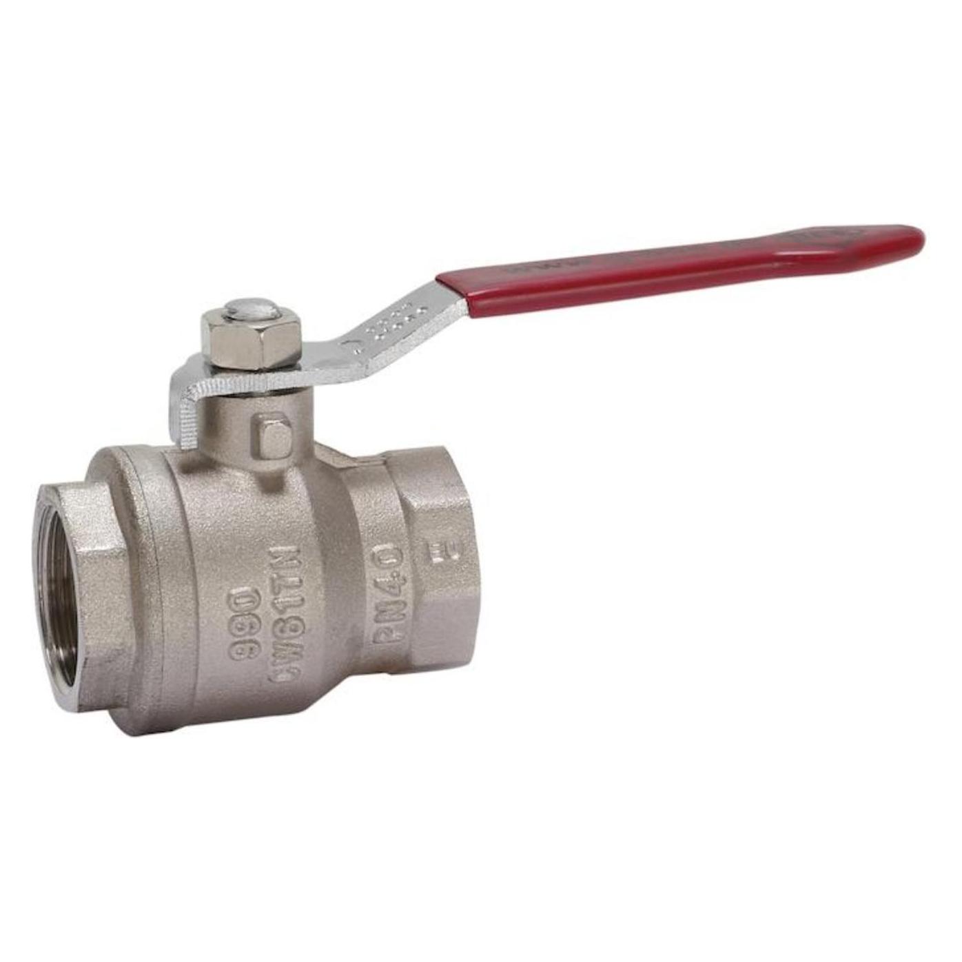 Magni Kugelhahn BR 990.1 Hebelgriff, IG/AG G 1/2", PN40, Messing BEE (4260008241829)