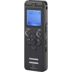 Renkforce RF-DVR-E36 Digitales Diktiergerät Aufzeichnungsdauer (max.) 25 h Schwarz Geräuschunterdrückung RF-6691330