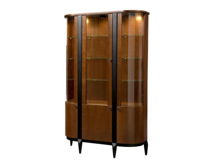 Xlmoebel Vitrine Vitrine aus Glas für stilvolle Aufbewahrung im Esszimmer (1-St., Vitrine aus Glas) Made in Europa