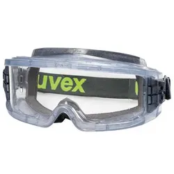 uvex Vollsichtbrille ultravision schwarz, orange grau/transparent - 9301626 - grau/transparent