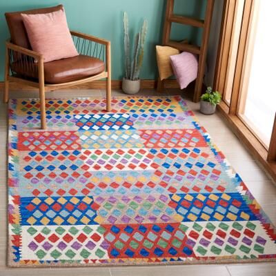 SAFAVIEH Handmade Aspen Insaf Boho Wool Rug