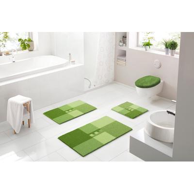 Badematte LINEA DUE "Merkur", grün, H:18mm, Polyacryl, Badematten, Badematte