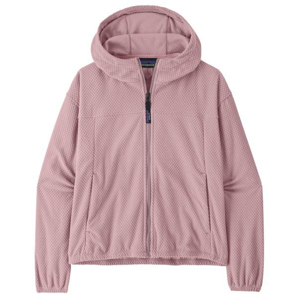 Patagonia - Women's Textured Fleece Hoody - Fleecejacke Gr S rosa
