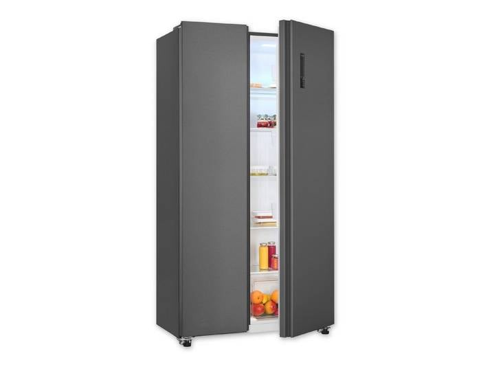 exquisit Side-by-Side SBS546-040D, 177 cm hoch, 91 cm breit, No Frost, Temperaturanzeige, Temperaturregelung, Innenbeleuchtung