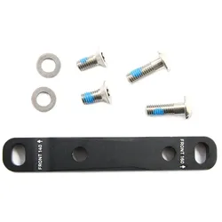 SRAM Adapter Flat Mount 0F/20F | 140/160 mm vorn mit Edelstahlschraube