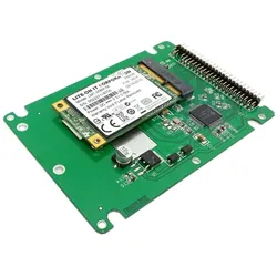 PowerGuard mSATA SSD to IDE 44-Pin 2.5" HDD Case, SSD + Festplatte Zubehör