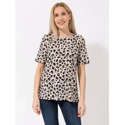 KIM & CO. Shirt, 1/2-Arm Brazil Knit Jersey Rundhalsausschnitt figurumspielend