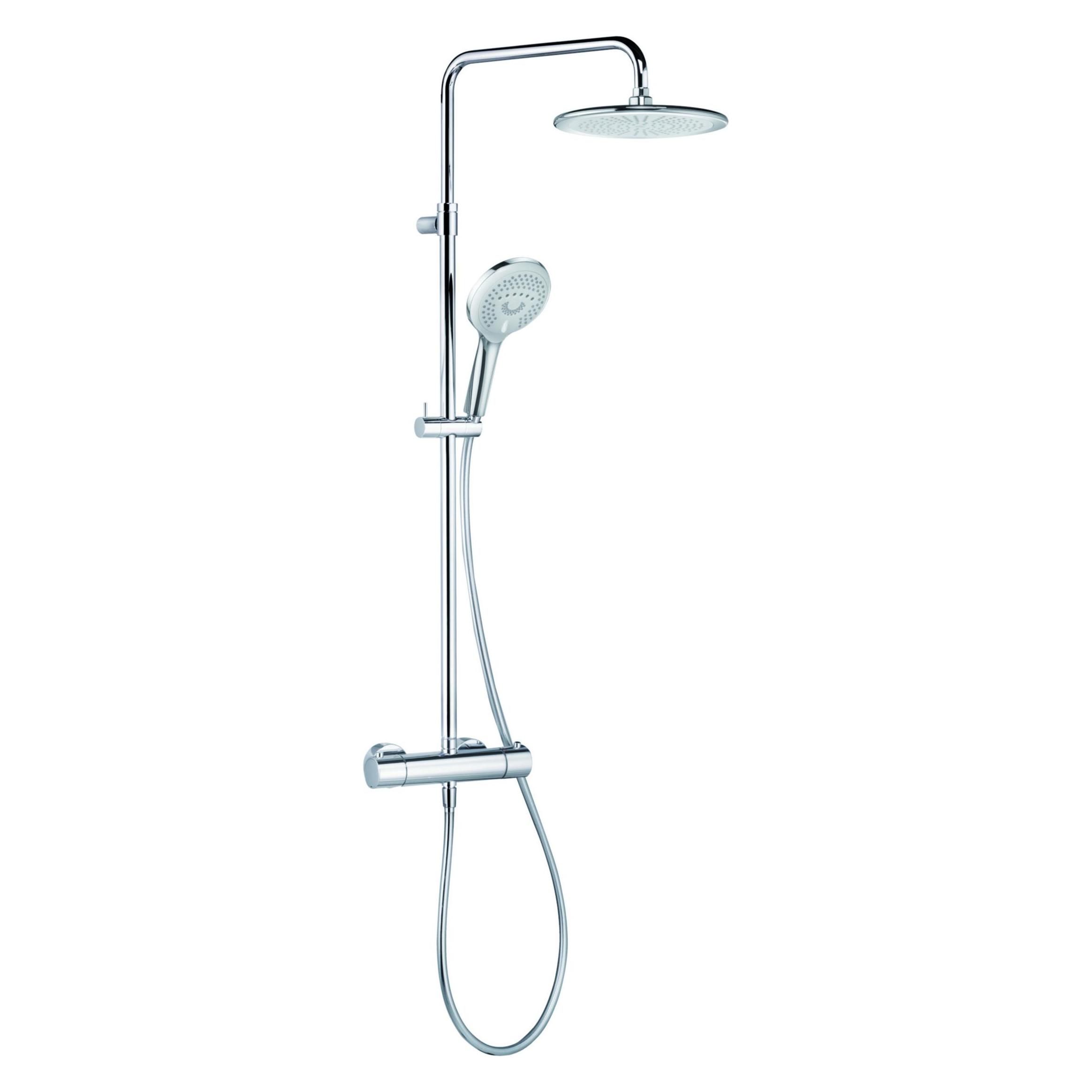 Kludi Freshline Thermostat Dual Shower System (6709205-00)