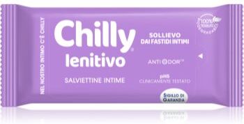 Chilly Soothing Intimate Wipes toalhetes de higiene íntima 12 un.. Soothing Intimate Wipes