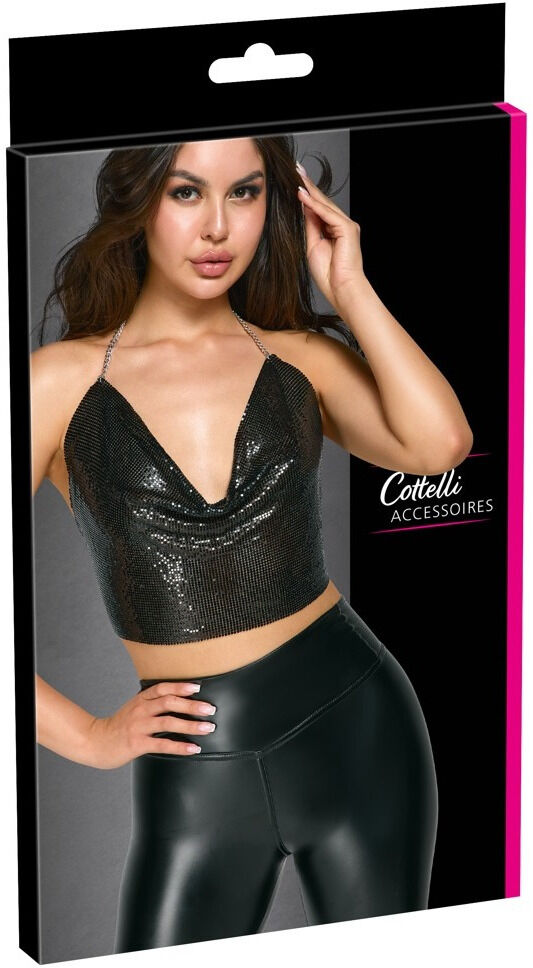 Cottelli ACCESSOIRES Top court en métal avec chaîne réglable