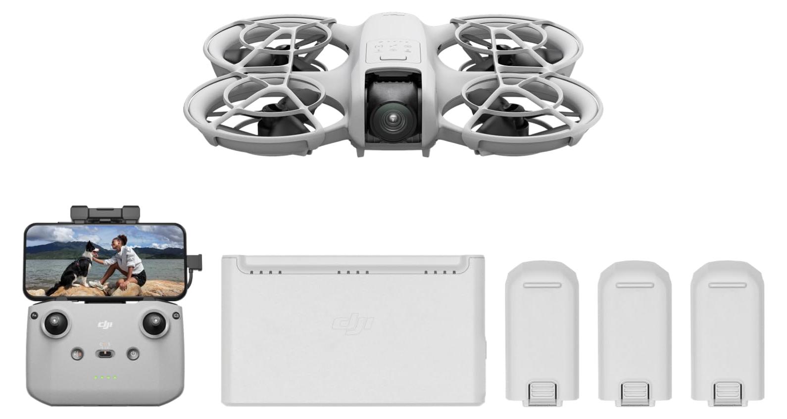 DJI Neo Fly More Combo, Minidrohne mit 4K UHD-Kamera für Erwachsene