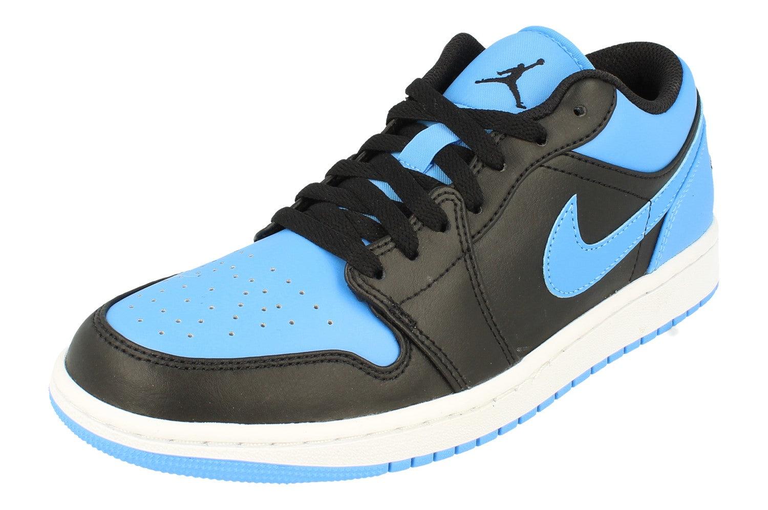 Nike Air Jordan 1 Low Heren Zwarte Sneakers