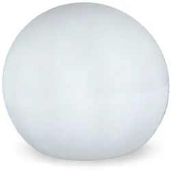 Newgarden LED-Außenbodenleuchte Bully Kunststoff Weiß 40 cm