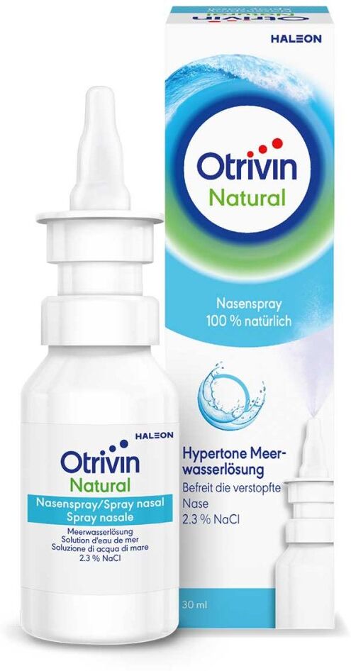Otriven Otrivin Natural Hypertone Meerwasserlösung Nasenspray 30ml