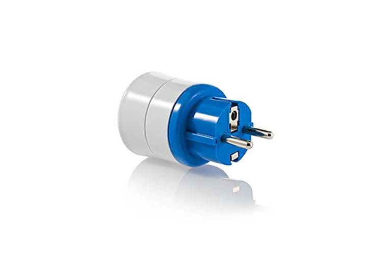 Watt&Co - Adaptateur de voyage universel tous Pays vers France/Europe