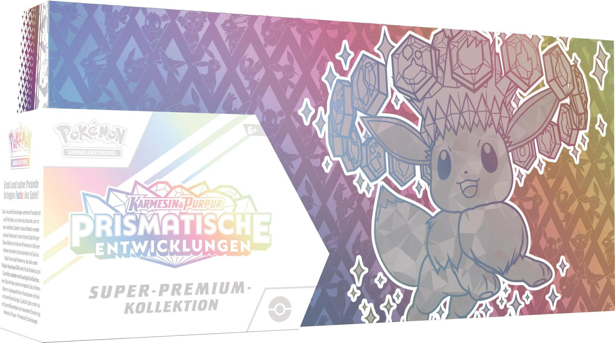 Pokémon Karmesin & Purpur - Prismatische Entwicklungen Super-Premium-Kollektion Deutsch