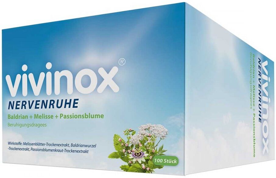 Vivinox Nervenruhe Beruhigungsdragees 100stk