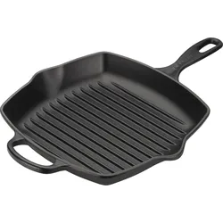 Le Creuset quadratische Grillpfanne 26cm, schwarz