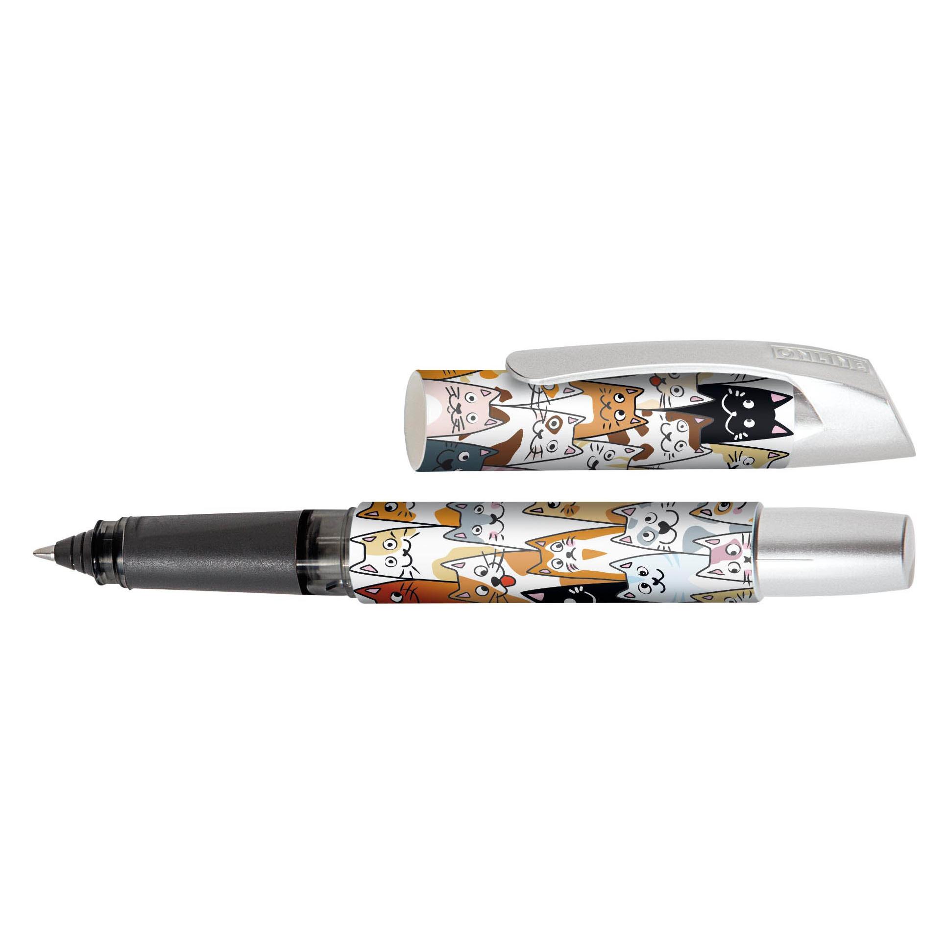 Online Rollerball Campus II 0.7mm 61367/3D Fluffy Cats, blau (1x) (61367/3D)
