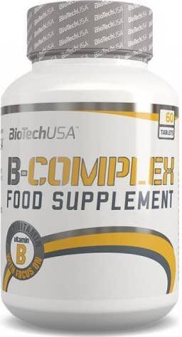 Biotech Nutricosmetics World Usa Complejo vitaminico de vitaminas tipo B 60 comp