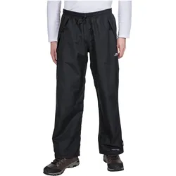 Trespass, Herren, Outdoorhose, Regenhose Toliland Wasserfest Winddicht (XXL), Schwarz