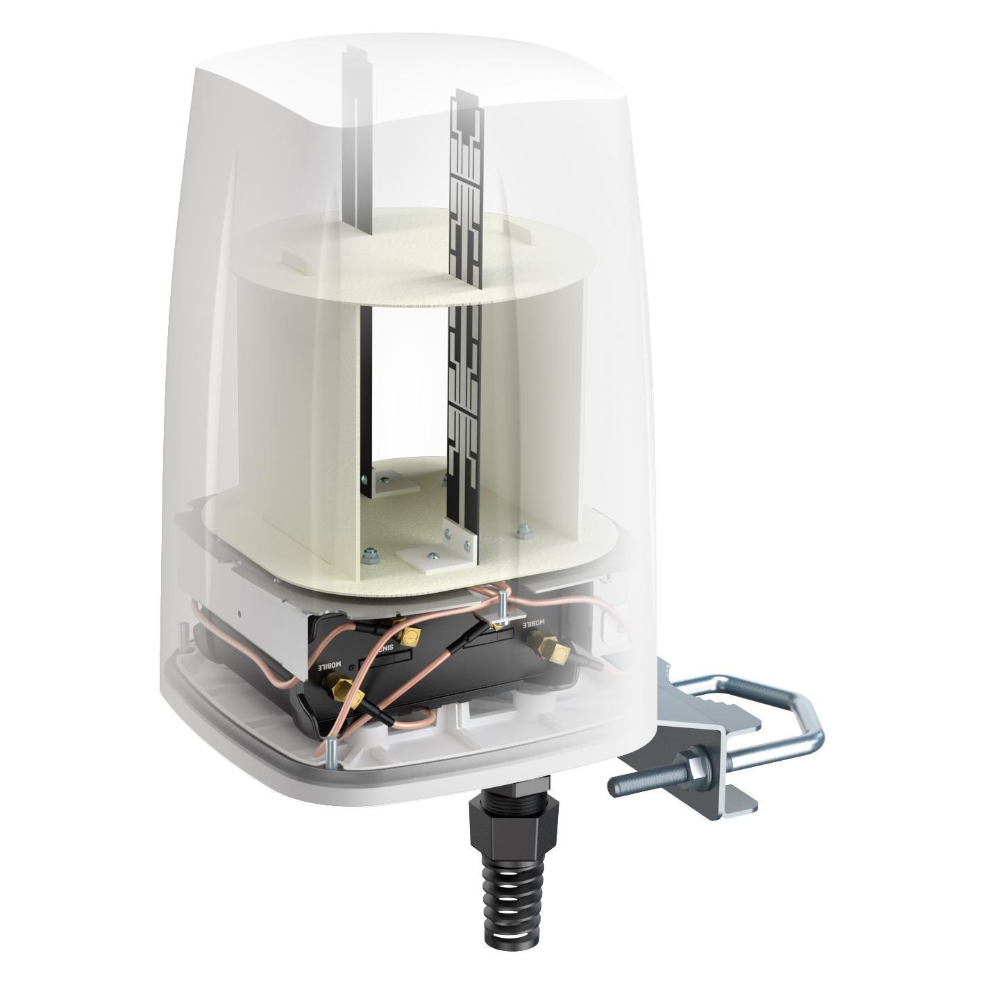 Teltonika LTE-Antenne QuSpot A950S Outdoor Gehäuse für RUT-950 (3G, GSM) (A950S)