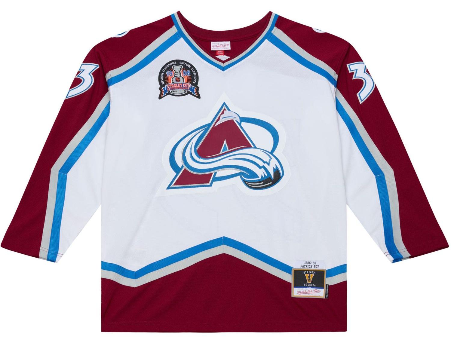 Patrick Roy 1995 Colorado Avalanche M&N NHL Jersey - S