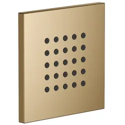 Dornbracht WATER POINTS UP-Seitenbrause SERIENNEUTRAL Dark Brass gebürstet