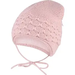 STERNTALER Zipfelmütze Struktur, Größe 39 in Pink Pink