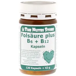 Folsäure+b12+b6 Kapseln 120 St